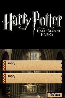 Harry Potter and the Half-Blood Prince (USA) (En,Fr,Es) screen shot title